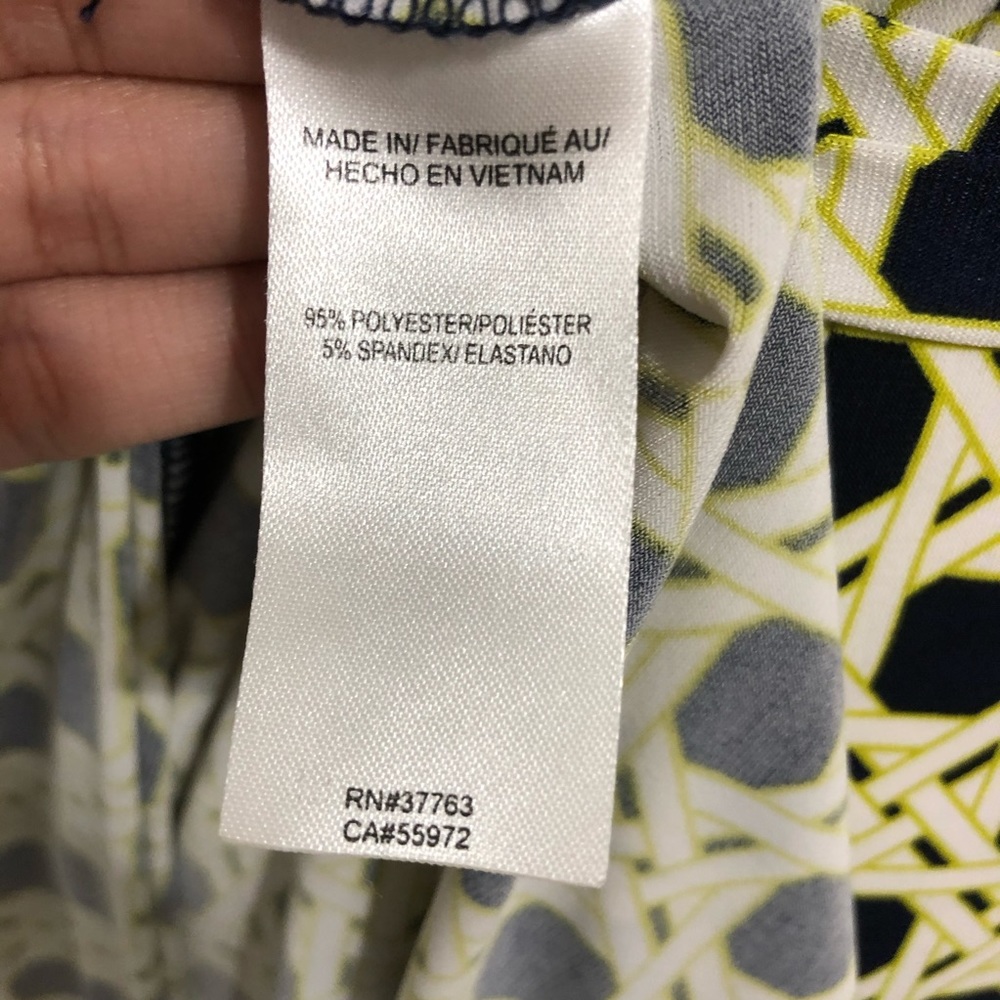 🩷Sale🩷Laundy by Shelli Segal graphic knee-length dress - EUC - Size 6 - Picture 5 of 8